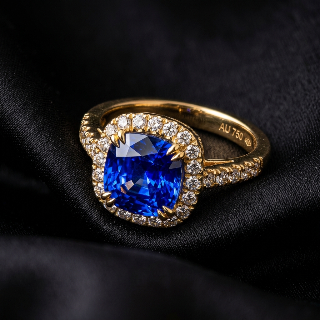 Luxury Ceylon Sapphire Ring