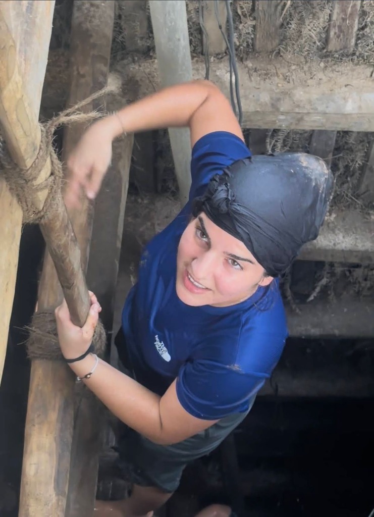 Climbing the Timber Reinforced Shaft